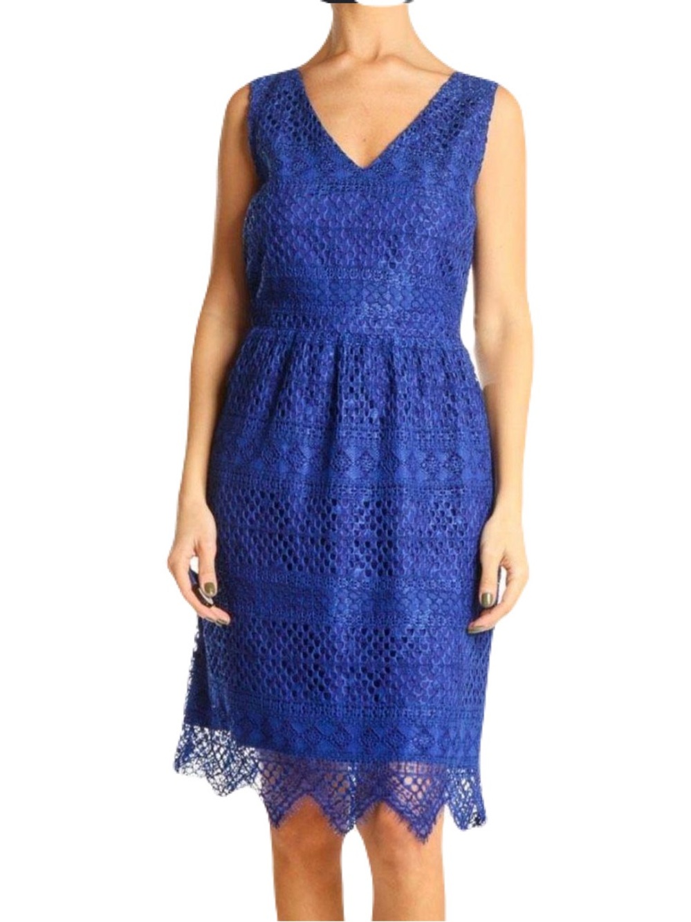 Banana Republic Blue Lace Dress